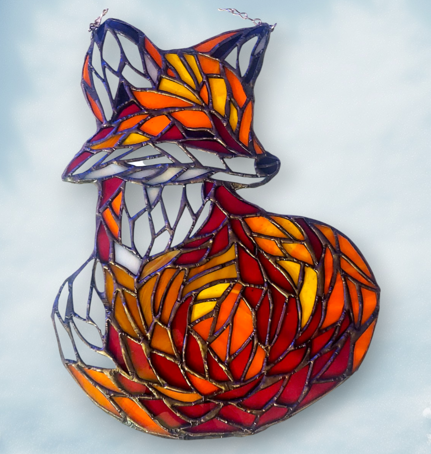 Stained Glass Fox
