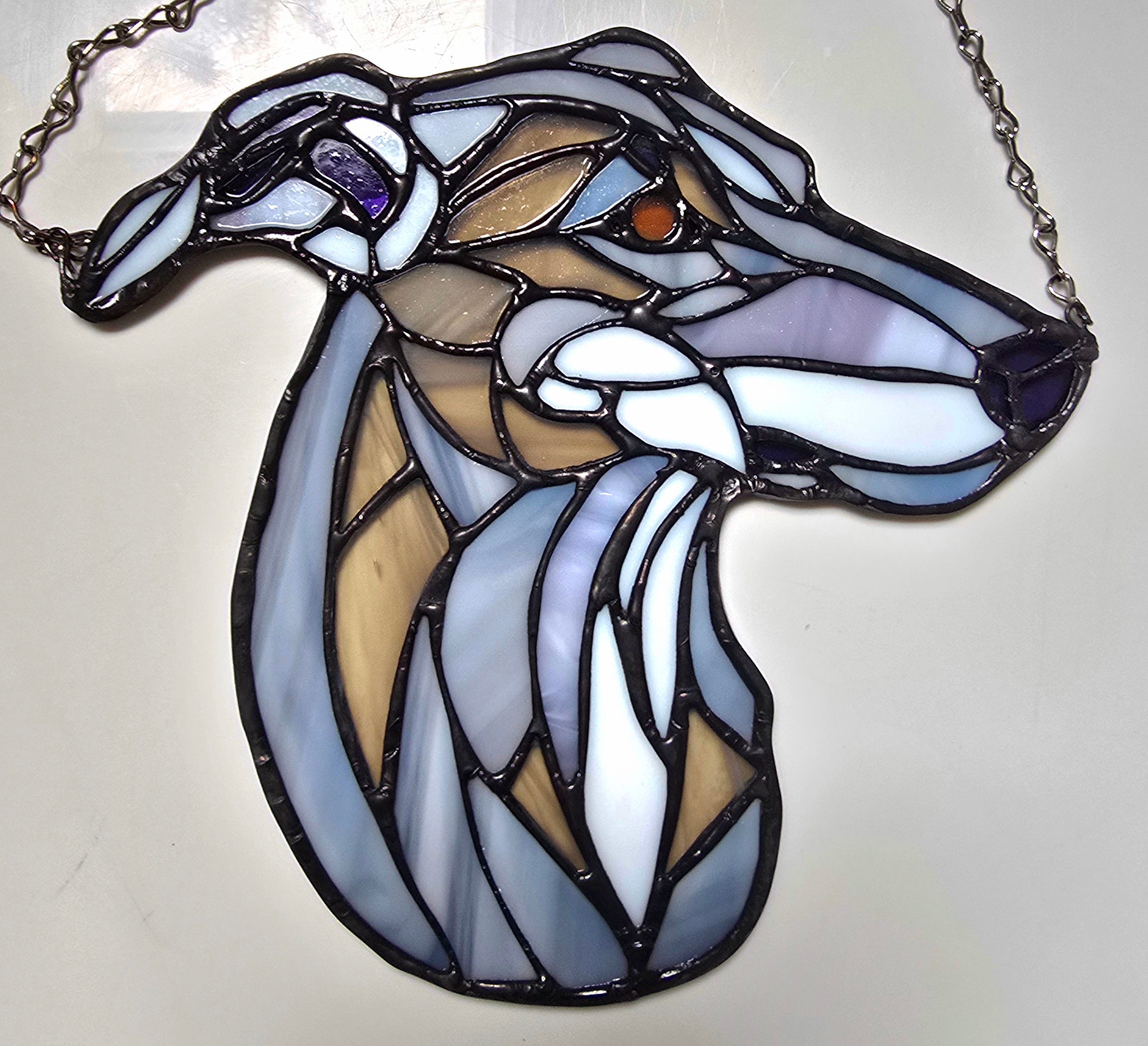 Stained Glass Greyhound