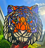 Stained Glass Tiger