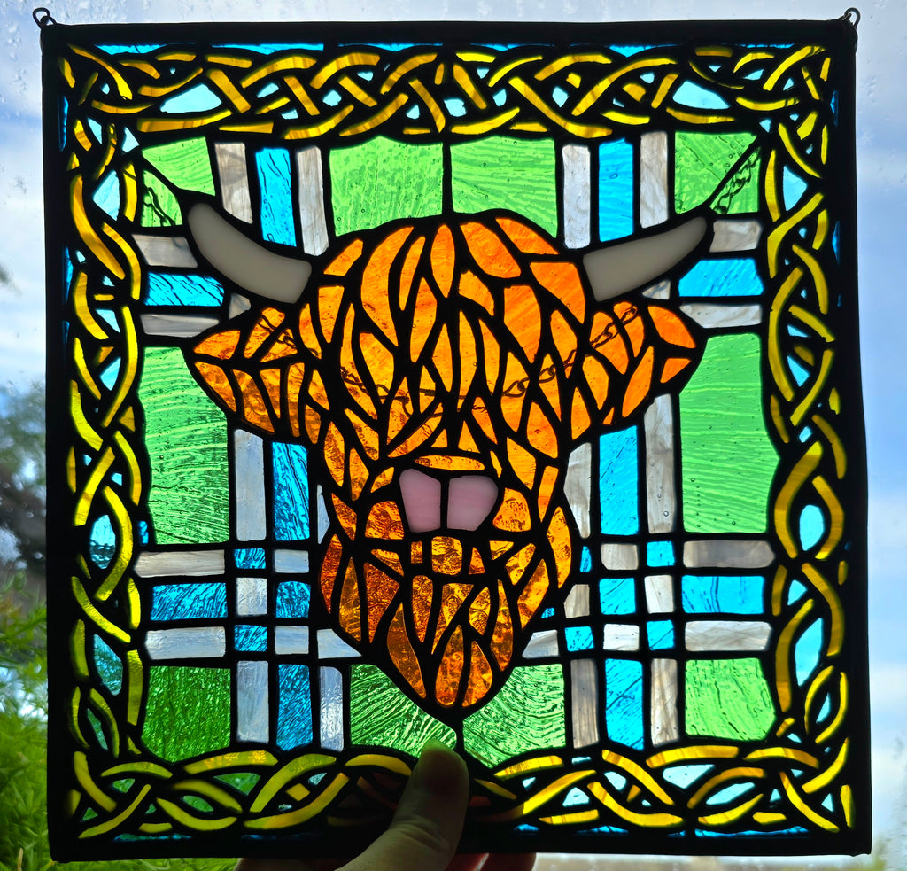 Highland Cow Panel