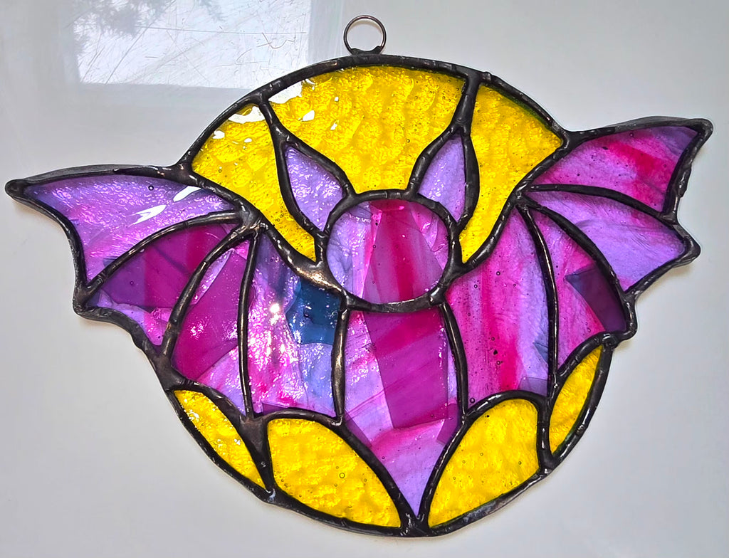 Stained glass Bats