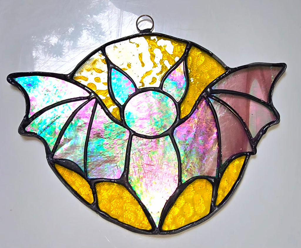 Stained glass Bats