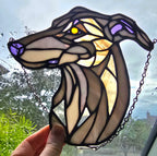 Stained Glass Greyhound