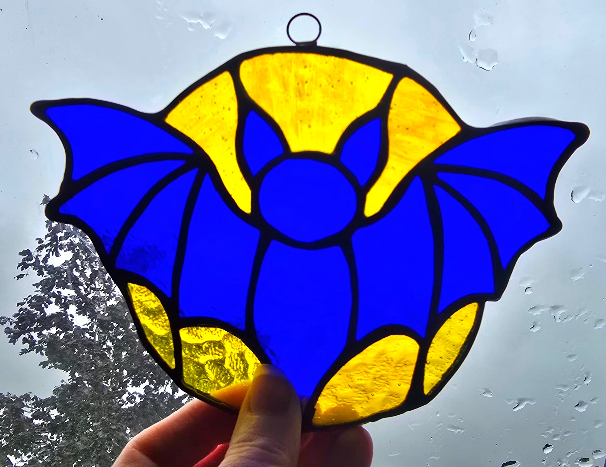 Stained glass Bats