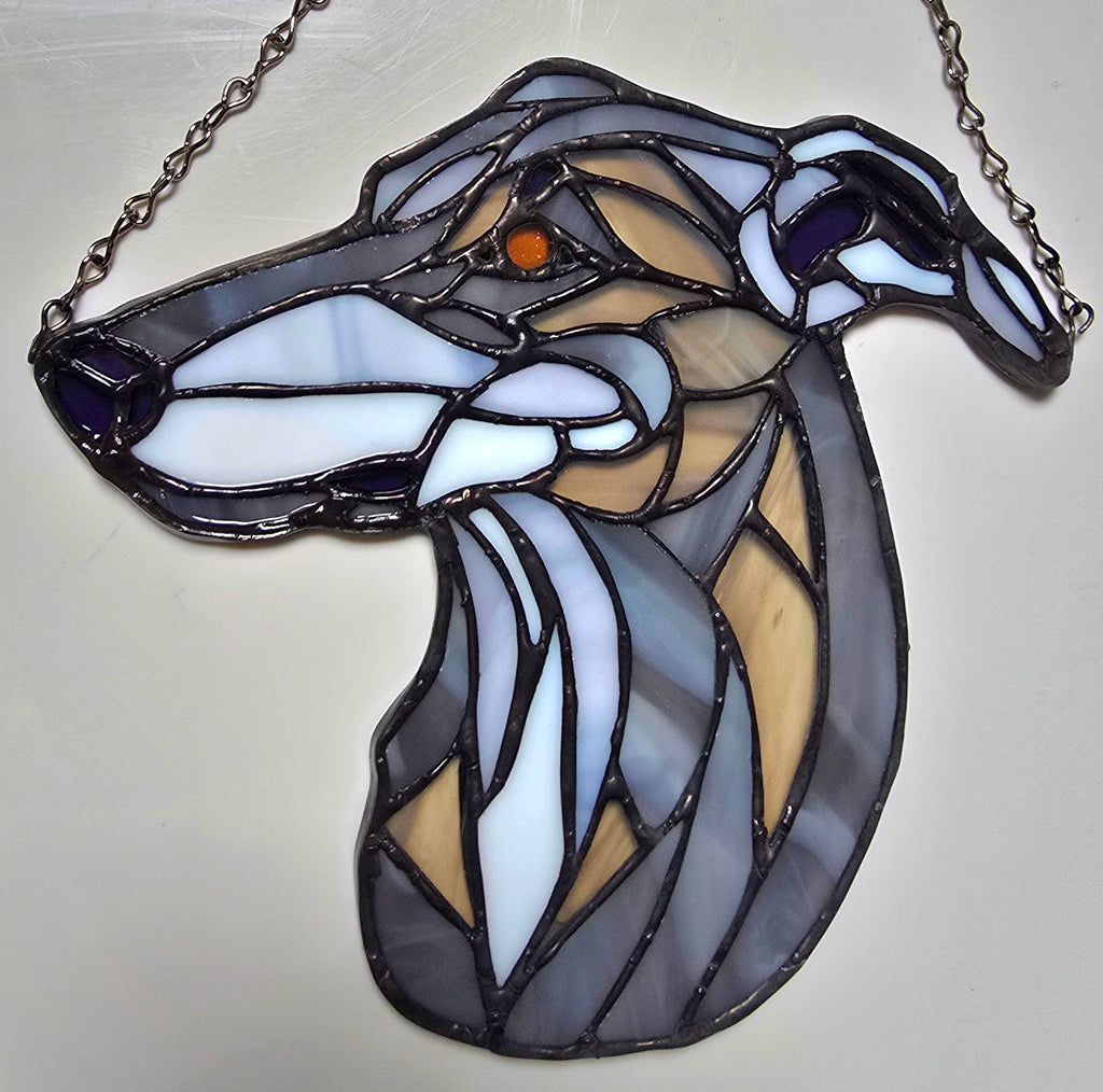 Stained Glass Greyhound