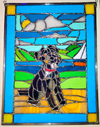 Custom Made Stained Glass Panel